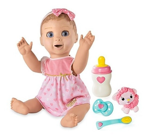 Spinmaster Luvabella - Pelo Rubio - Baby Doll Receptivo Con 