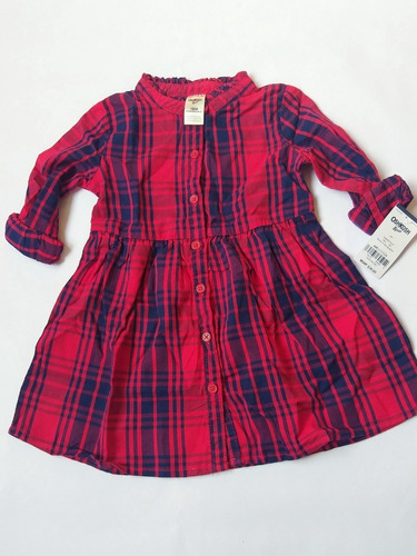 Vestido Para Niña Oshkosh A Cuadros