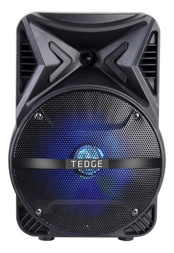 Parlante Tedge Tk-86 Portátil Con Bluetooth  Negro Ref (Reacondicionado)