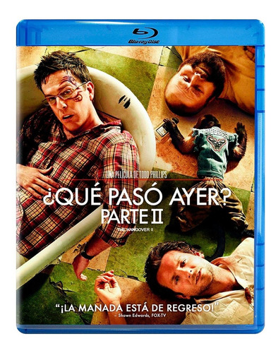 ¿ Que Paso Ayer ? 2 Dos Bradley Cooper Pelicula Blu-ray