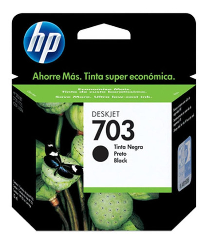 Cartucho De Tinta Hp 703 Negra