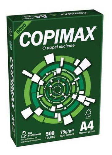 Papel Sulfite Oficio A4 Resma Com 500 Folhas Allmax Multiuso