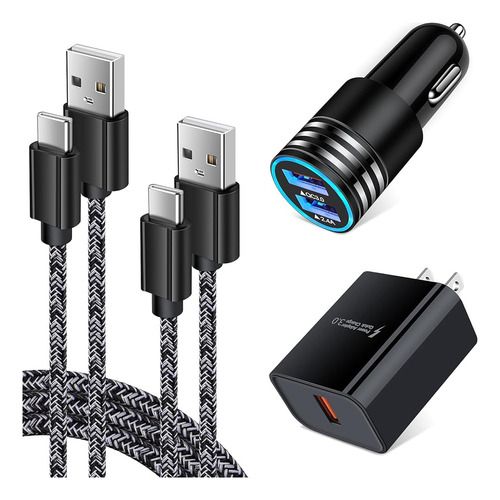 Cargador Rápido Usb C Para Samsung Galaxy S24 Ultra S23 Fe S