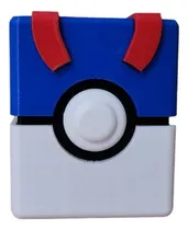 Comprar Caja Cartas Deckbox Grande Pokemon Super Ball Impreso 3d