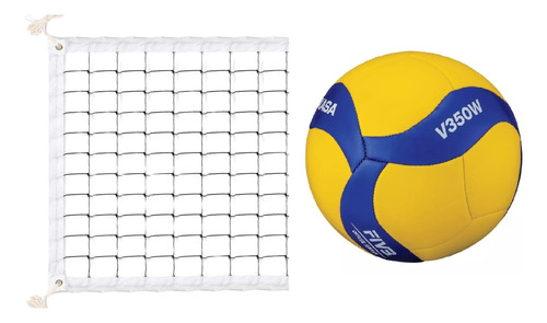 Red Voleibol Pro + Balón Mikasa