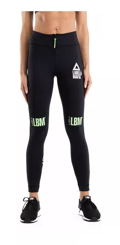 Calça Legging Labellamafia Metallic Classic Black Cl15 Zíper