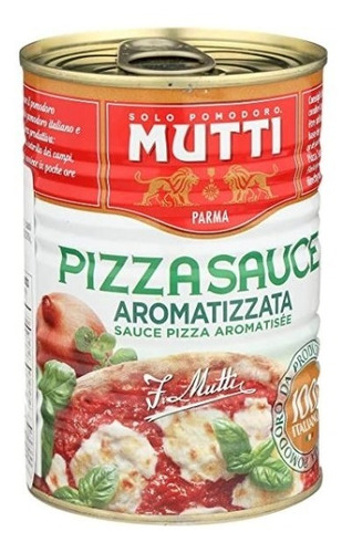 Salsa De Tomate Para Pizza Aromatizada Pack X2 - Mutti 400g