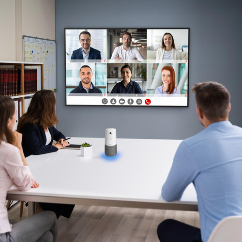 Webcam Usb Full Hd Con Micrófonos Omnidireccionales Y Altavo