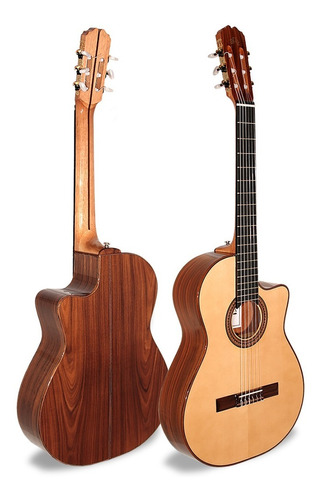 Guitarra Criolla La Alpujarra 85 K Con Corte - Plus