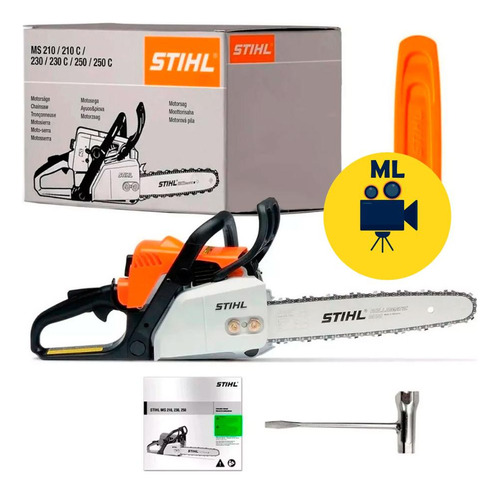 Motosierra A Nafta Stihl 14'' 30.1c.c Ms170 G P