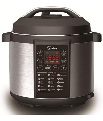 Olla De Presión Eléctrica Midea 6 Lt Mpc6n2sdss