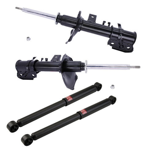 4 Amortiguadores Ni Pathfinder 1998 1999 2000 Kyb Del Y Tras
