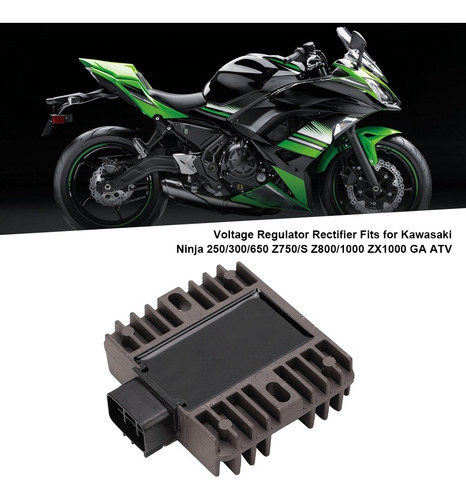 Imagen 6 de 6 de Regulador Rectificador De Voltaje Para Kawasaki Ninja Cabe