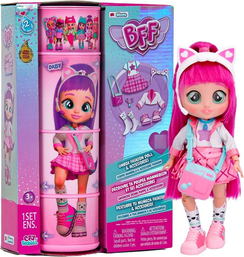 Cry Babies Bff Muñeca Daisy 9 Sorpresas 20 Cm 2023 S2