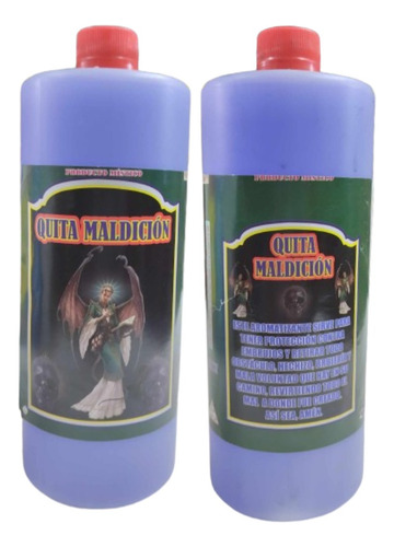 Agua Espiritual Quita Maldición - Escudo Protector 1 L