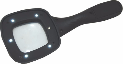Lupa De Mano Con Luces Led Y Luz Ultravioleta Th-558 Isc