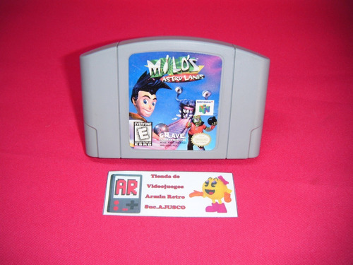 Milos Astro Lanes N64 Nintendo 64 