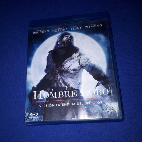 Blu Ray El Hombre Lobo Guillermo Del Toro 