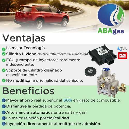 Equipo De Gnc Gas 5ta Generacion Premium Cilindro De 40lts