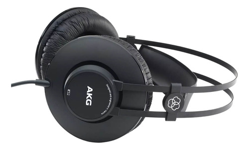 Fone De Ouvido Akg K52 Fechado De Estúdio Com Fio