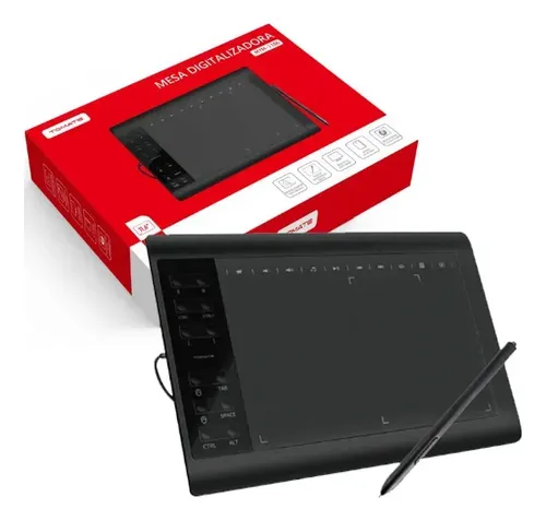 Mesa Digitalizadora Tomate Mtm-1106 11,6 para Design E Desenho - foto 1