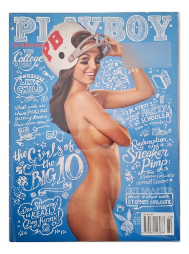 Revista Playboy Usa The Girls Of The Big 10 Octubre 2012