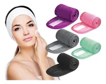 Comprar Vincha De Toalla Cosmetologia Maquillaje Spa Masaje Colores