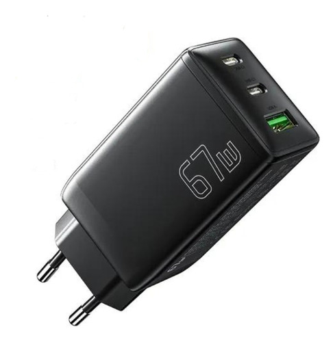 Fonte Carregador Celular Turbo 67w Usb A + Tipo C - Essager 