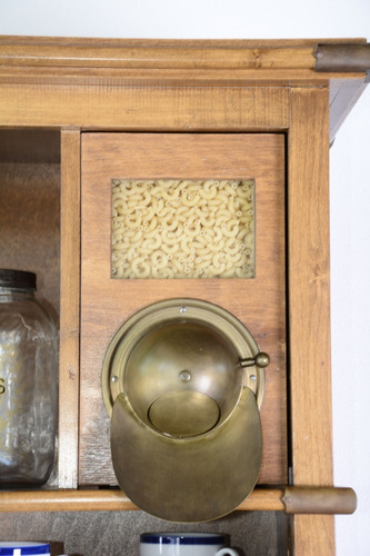 Alacena Pastas Con Herrajes Roble