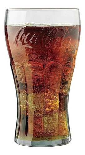 Juego De Vasos Coca Cola De Vidrio Coleccionables