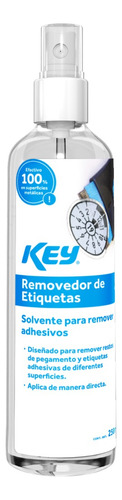 Removedor De Etiquetas Líquido Key 250ml