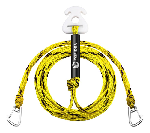 Boat Tow Rope For 1-6 Rider Towable Tubes 60ft, With Storage