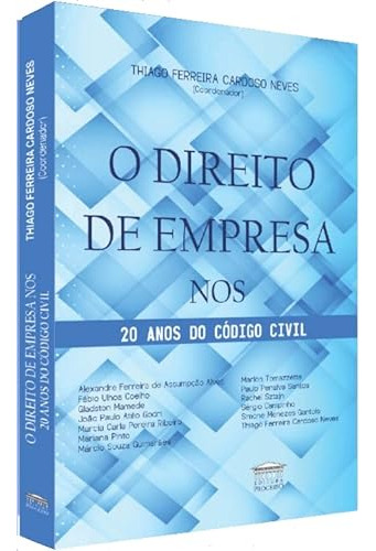 Libro Direito De Empresa Nos 20 Anos Do Codigo Civil, O