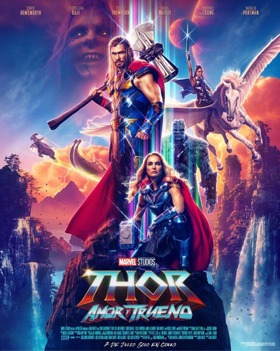 Poster Thor Amor Y Trueno 40x70 Vinilo Premium