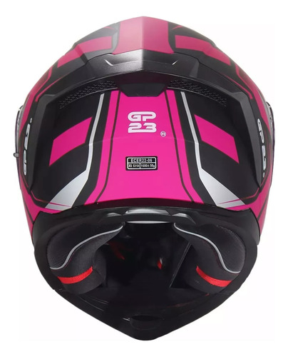 Casco Moto Gp 23 Fl900 Rebatible Doble Visor Furius - Fas Color Rosa Tamaño Del Casco Xs
