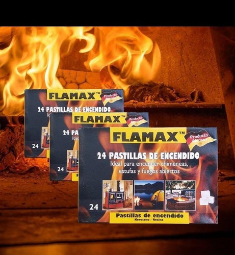 Imagen 1 de 1 de Pack 6 Iniciadores De Fuego 24 U Flamax