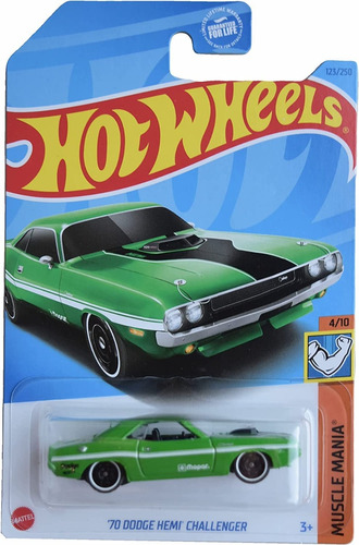 Hot Wheels Carro 70 Dodge Hemi Challenger + Obsequio