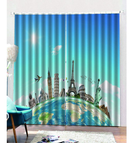Forro De Cortina De Baño Resistente Al Moho El 150x166cm
