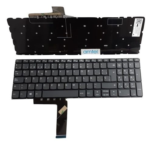 Teclado OEM 9Z.NCSSN.10S Para Lenovo S145-15 S145-15iil S145-15ast S145-15api Color Gris oscuro