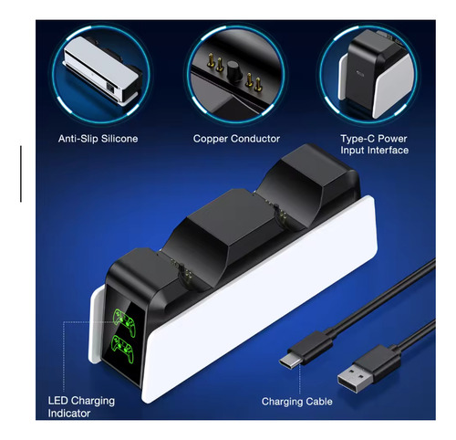 Cargador Mando Joystick Control Ps5