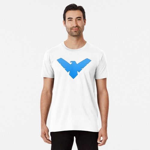 Remera De Nightwing / Animacion / Unisex Todos Los Talles