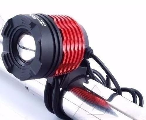 Lanterna Led T6 Farol Bike Cabeça 2200000 W Com Zoom! Veja!