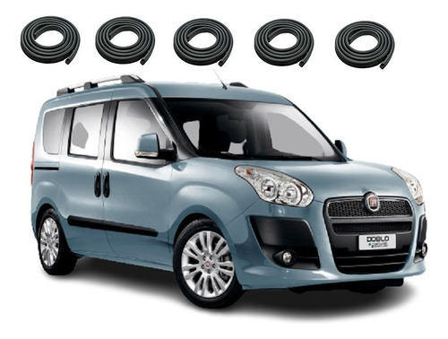 Fiat Doblo Burletes 2 Puertas + 2 Porton Lateral + 1 Trasero