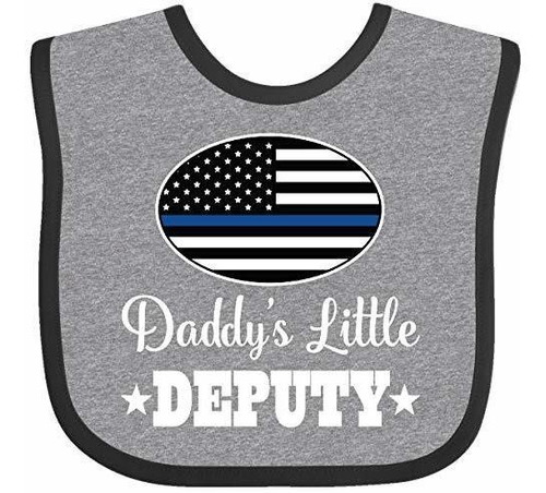 Baberos Para Bebé Inktastic Sheriff Daddys Little Deputy Bab