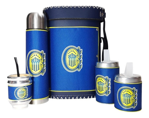 Set Matero. Kit Te Mate. Carc Rosario Central Futbol