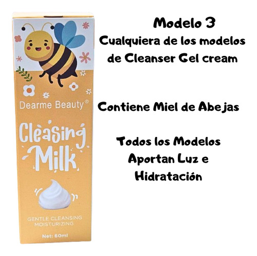 Set Limpieza Rostro Gel Cream Pieles Sensibles+ Muñequeras