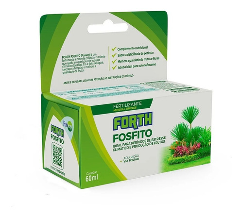 Imagem 3 de 5 de Fertilizante Forth Fosfito De Potássio - 60ml - (fosway)