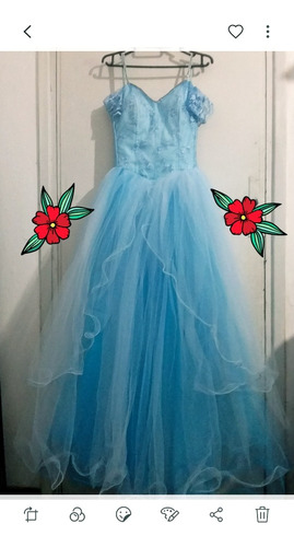 Vestido De 15 Años (o Para Fiesta),estilo Princesa !!!