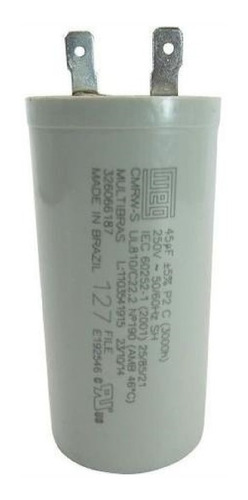 Capacitor 45mfd 250v Mondial 127v