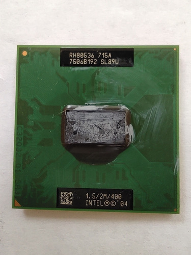 Procesador Intel Laptop Sl89u Pentium M715a 1.5 Ghz 2mb Cach (Usado)